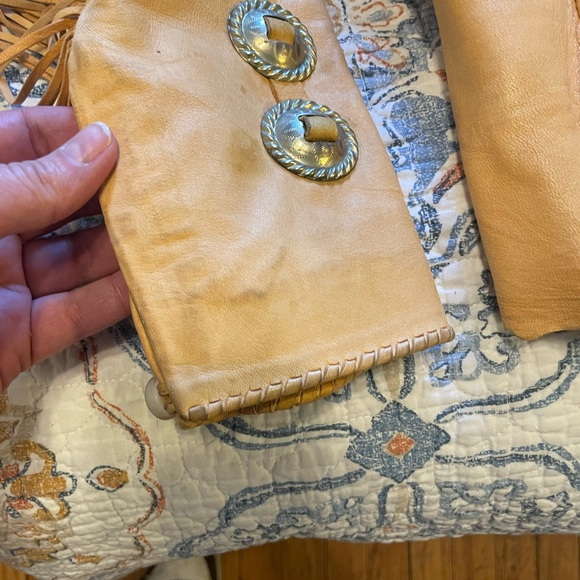 Vintage Antelope Leather Jacket, Halter and Skirt Set - Picture 12 of 16